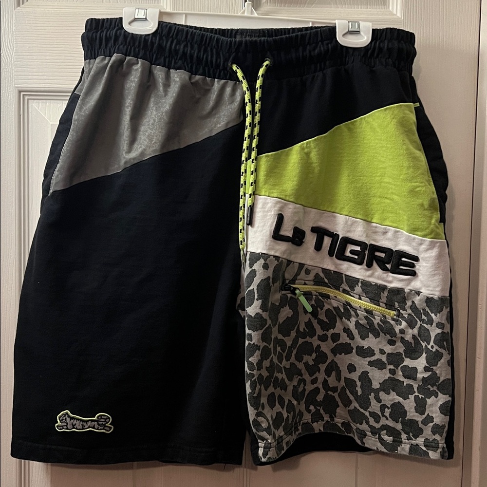 Le Tigre Black Elastic Waistband Shorts